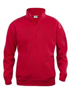 TRÖJA BASIC CLIQUE 021038 HEL ZIP RÖD STL M