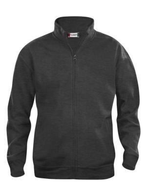 TRÖJA BASIC CLIQUE 021038 HEL ZIP  ANTRACITGRÅ STL 3XL