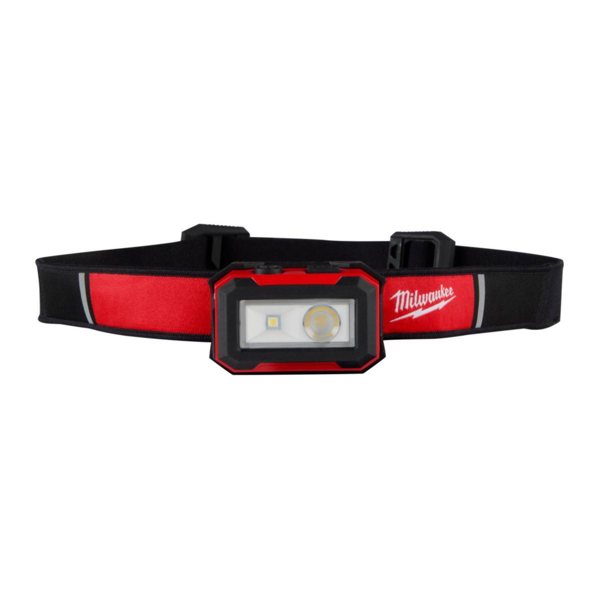 Pannlampa Milwaukee IR HL450 - PANNLAMPA MILWAUKEE IR HL450 400LM. IP54. 1X3AH USB BATTERI
