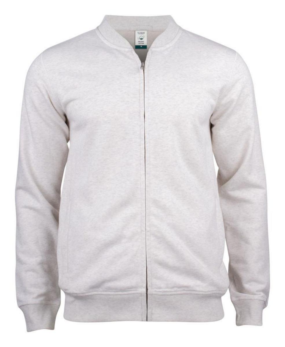 Tröja Clique 021006 Premium OC - TRÖJA CLIQUE 021006 PREMIUM OC HELZIP NATURMELERAD STL XXL