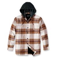 Fodrad flanellskjorta med huva Carhartt 105938