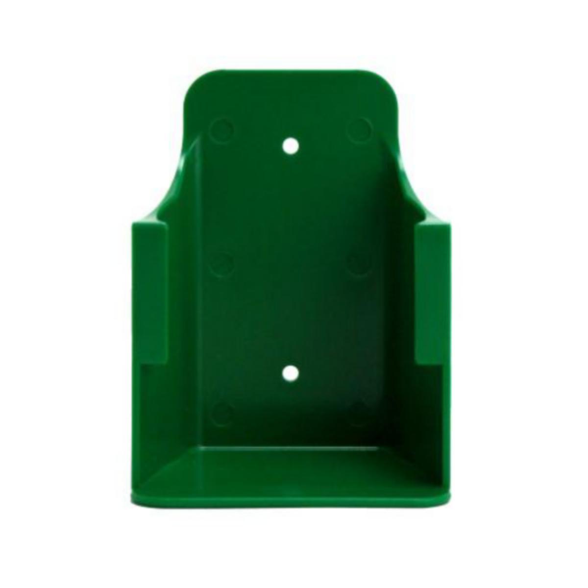 Hållare för Eyewash 500ml i Grön Plats MCS - HÅLLARE FÖR EYEWASH 500ML GRÖN PLAST MEDICAL CARE