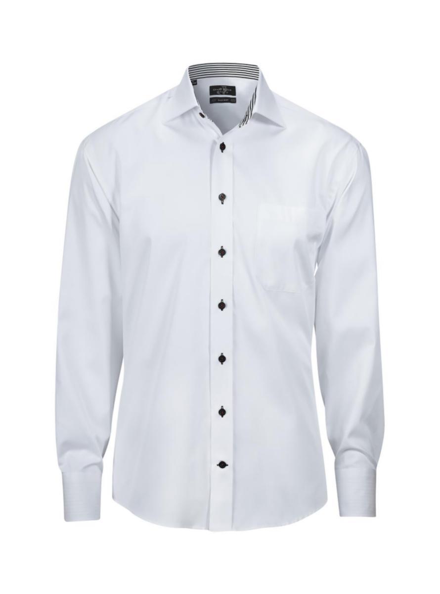 Skjorta Basic Slimfit 5275, Ernst Alexis - SKJORTA ERNST ALEXIS 5275-00 SLIM VIT 41/42