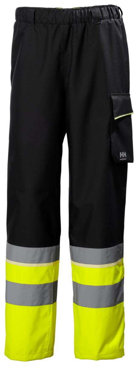 Skalbyxa Helly Hansen 71186 UC-ME - SKALBYXA HH 71186-369 UC-ME SVART/GUL VARSEL KL1 STL L