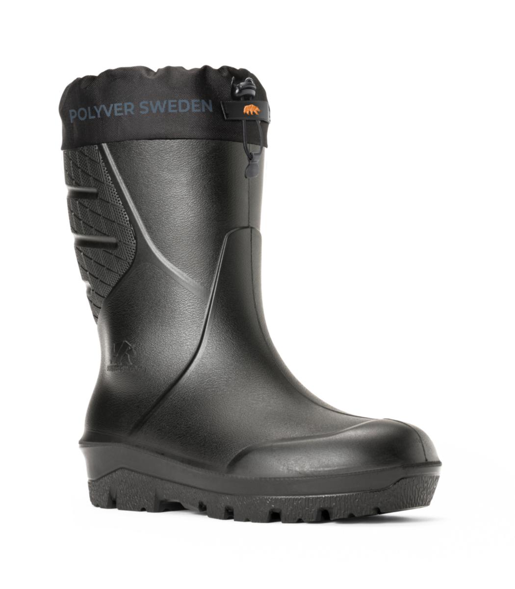 Yrkesstövel Polyver 8440 Classic Sport MID - YRKESSTÖVEL POLYVER CLASSIC SPORT MID SVART STL 42