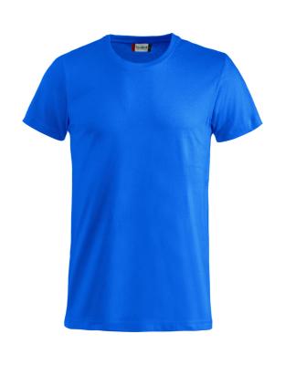 T-SHIRT CLIQUE  029030 BASIC-T BOMULL 145g ROYALBLÅ STL 4XL