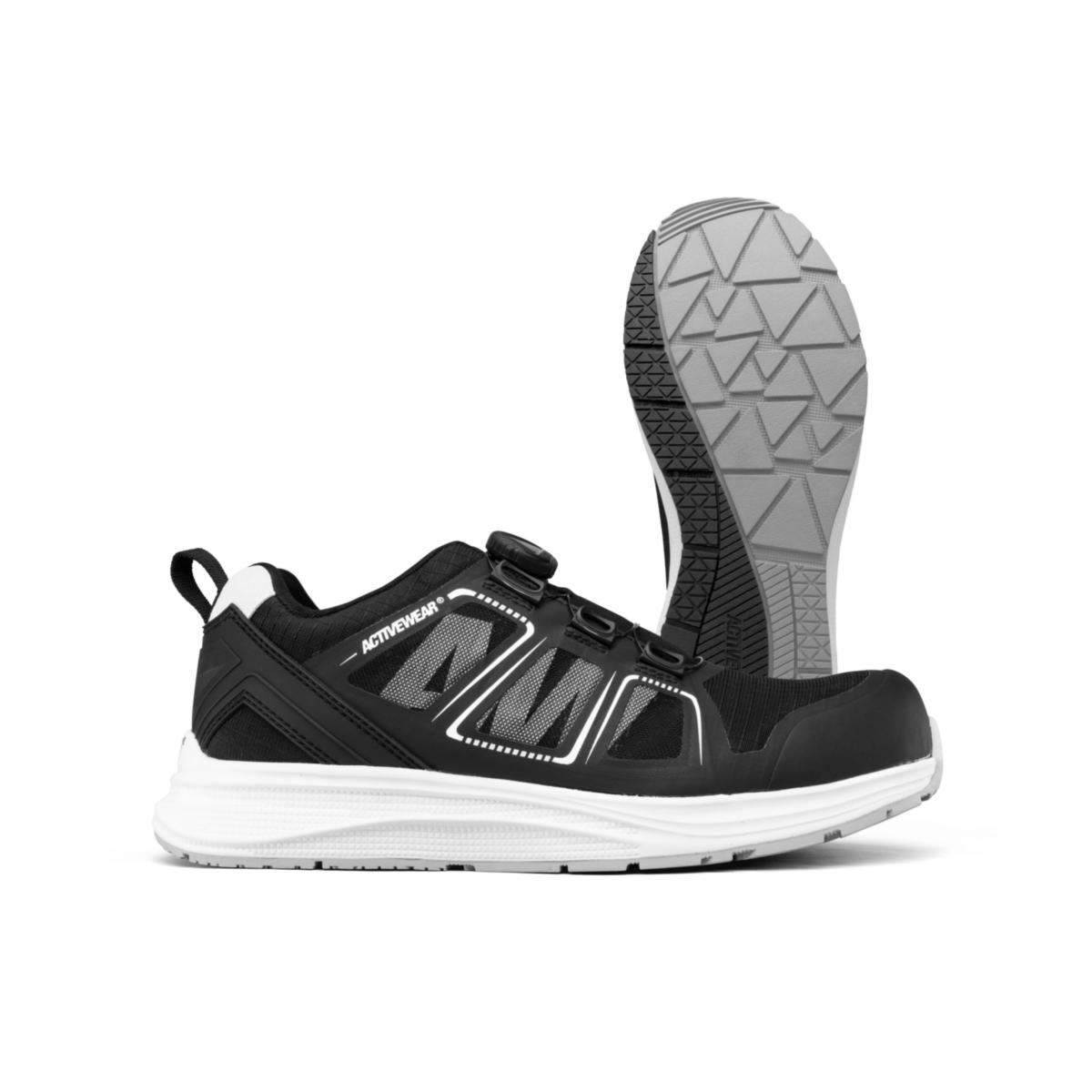 Skyddssko Activewear Squat 7422 - SKYDDSSKO ACTIVEWEAR SQUAT 7422 FITGO S1P SVART STL 43