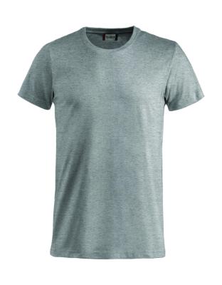 T-SHIRT CLIQUE 029030 BASIC-T BLAND 145g GRÅMEL. STL XL