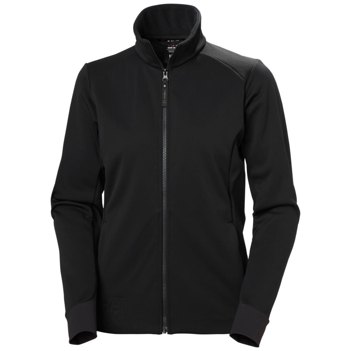 Fleecejacka Helly Hansen 72381 Tech Dam - FLEECEJACKA HH 72381-990 SVART TECH DAM STL XS