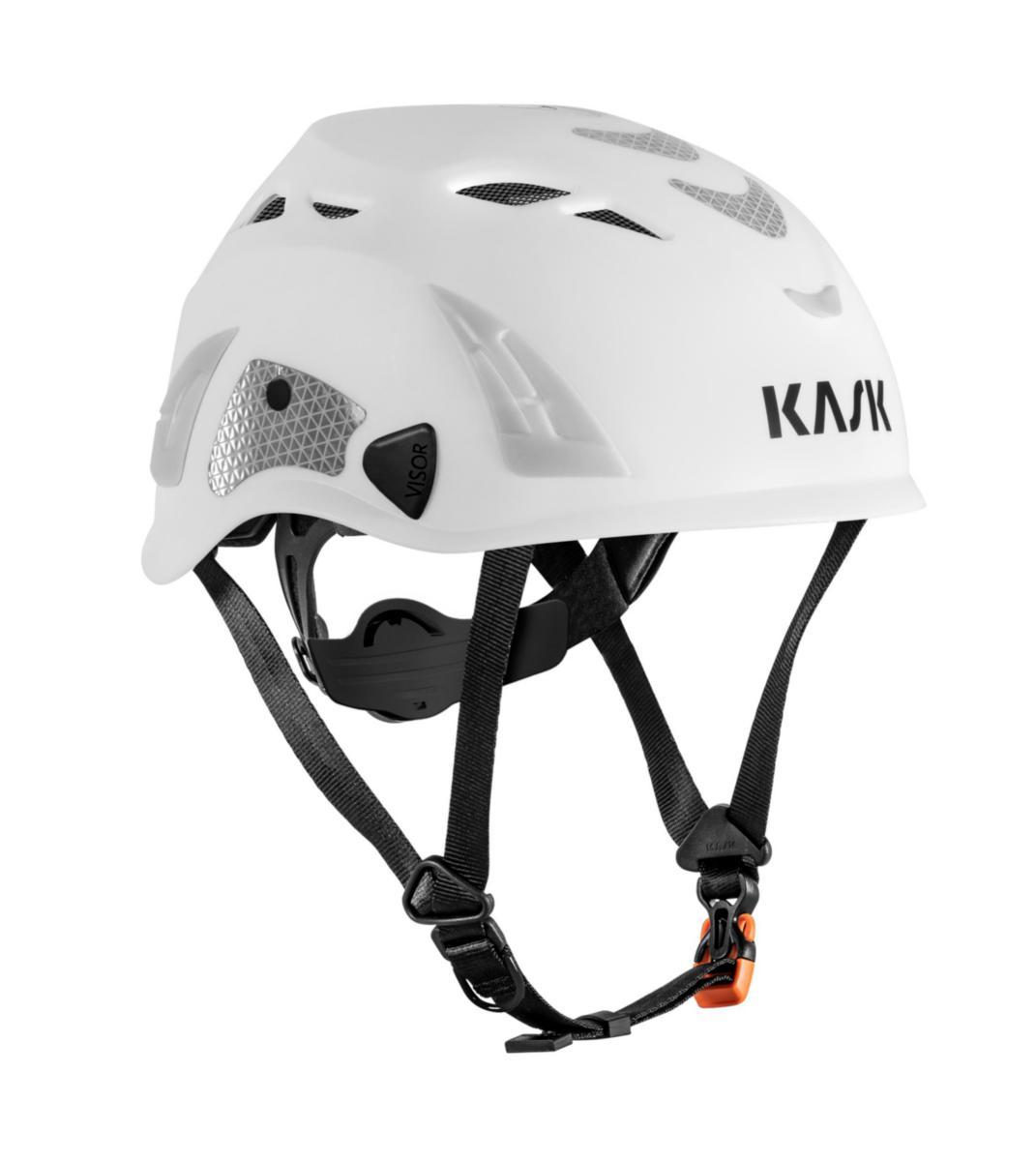 Skyddshjälm KASK Superplasma AQ - SKYDDSHJÄLM KASK SUPERPLASMA VIT MED REFLEX