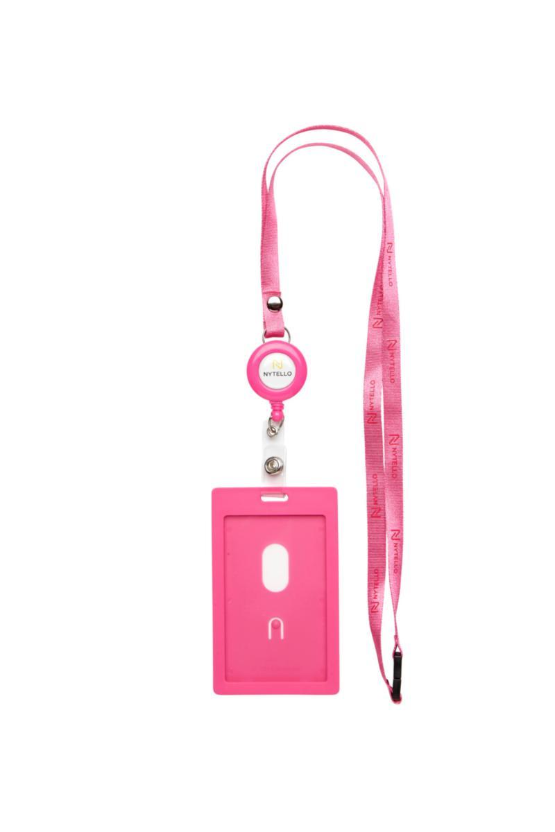ID-Bricka Nytello N0095 - IDBRICKA NYTELLO N0095 CERISE