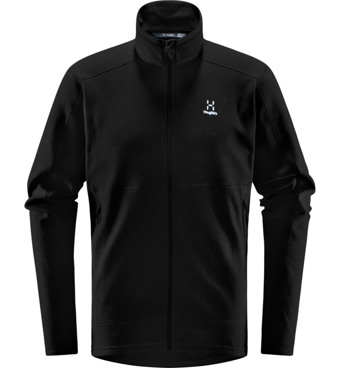 Fleecejacka Haglöfs Buteo Mid - FLEECEJACKA HAGLÖFS BUETO MID TRUE BLACK STL M