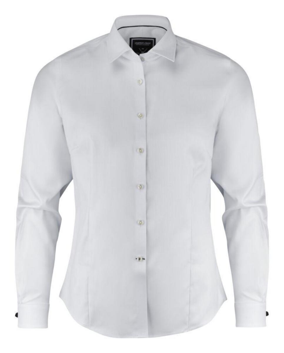 Skjorta J.Harvest & Frost Black Bow 60 dam - SKJORTA BLACK BOW 60 WOMEN VIT XXL