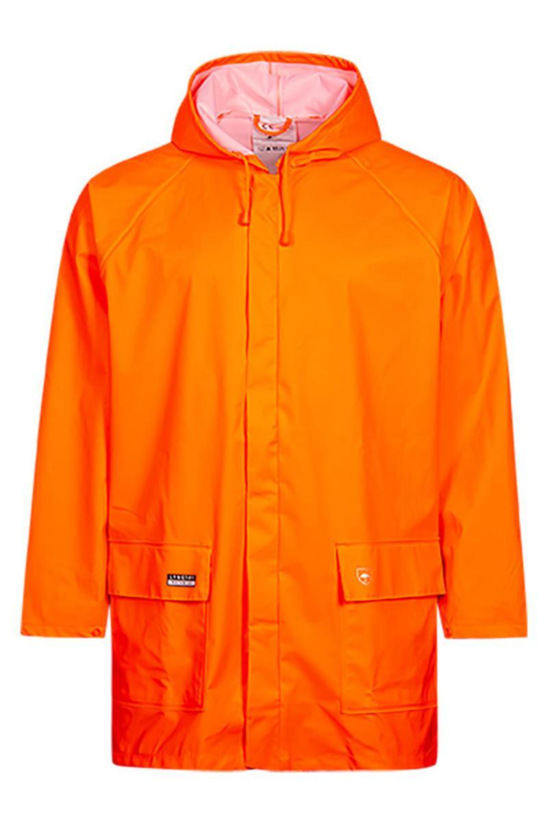 Regnjacka Lyngsoe LR48 - REGNJACKA LYNGSOE LR48-05 HI-VIS ORANGE 5XL 11.000 MM