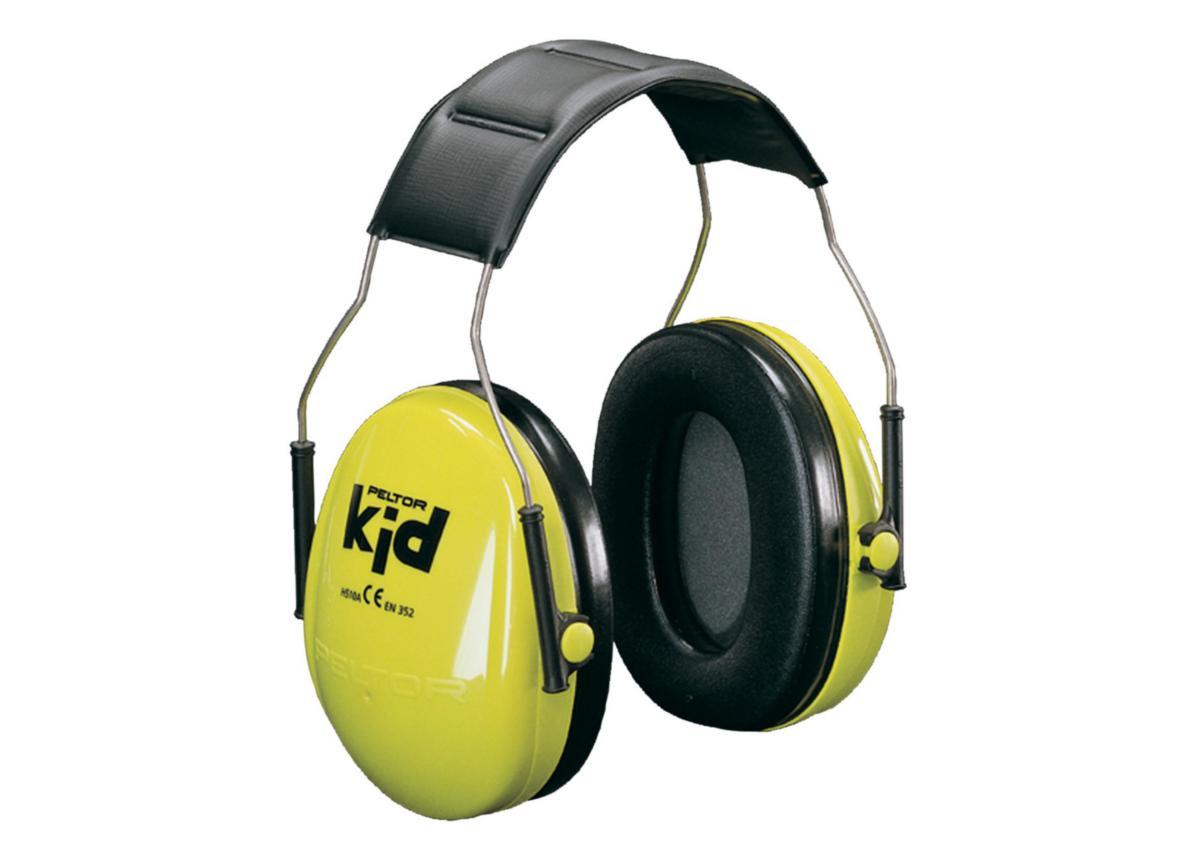 Hörselkåpa 3M Peltor Kid - HÖRSELKÅPOR PELTOR KID NEONGRÖN H510AK
