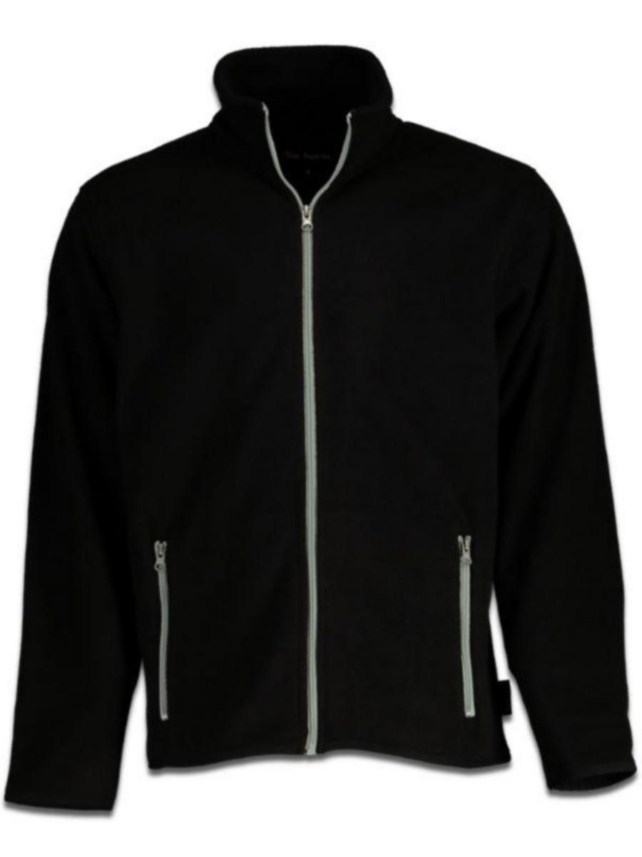 Fleecejacka Top Swede 1540 - FLEECEJACKA TOPSWEDE 154042 SVART STL M