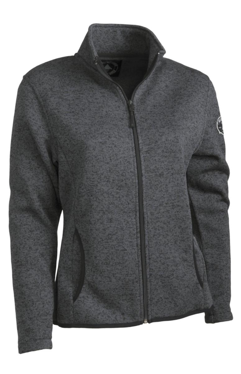 Stickad fleecejacka Matterhorn 127D Dam - JACKA DAM FLEECE MH-127 MÖRKGRÅ 44
