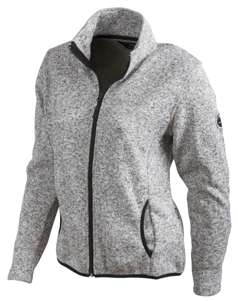 Stickad fleecejacka Matterhorn 127D Dam - JACKA DAM FLEECE MH-127 LJUSGRÅ 44