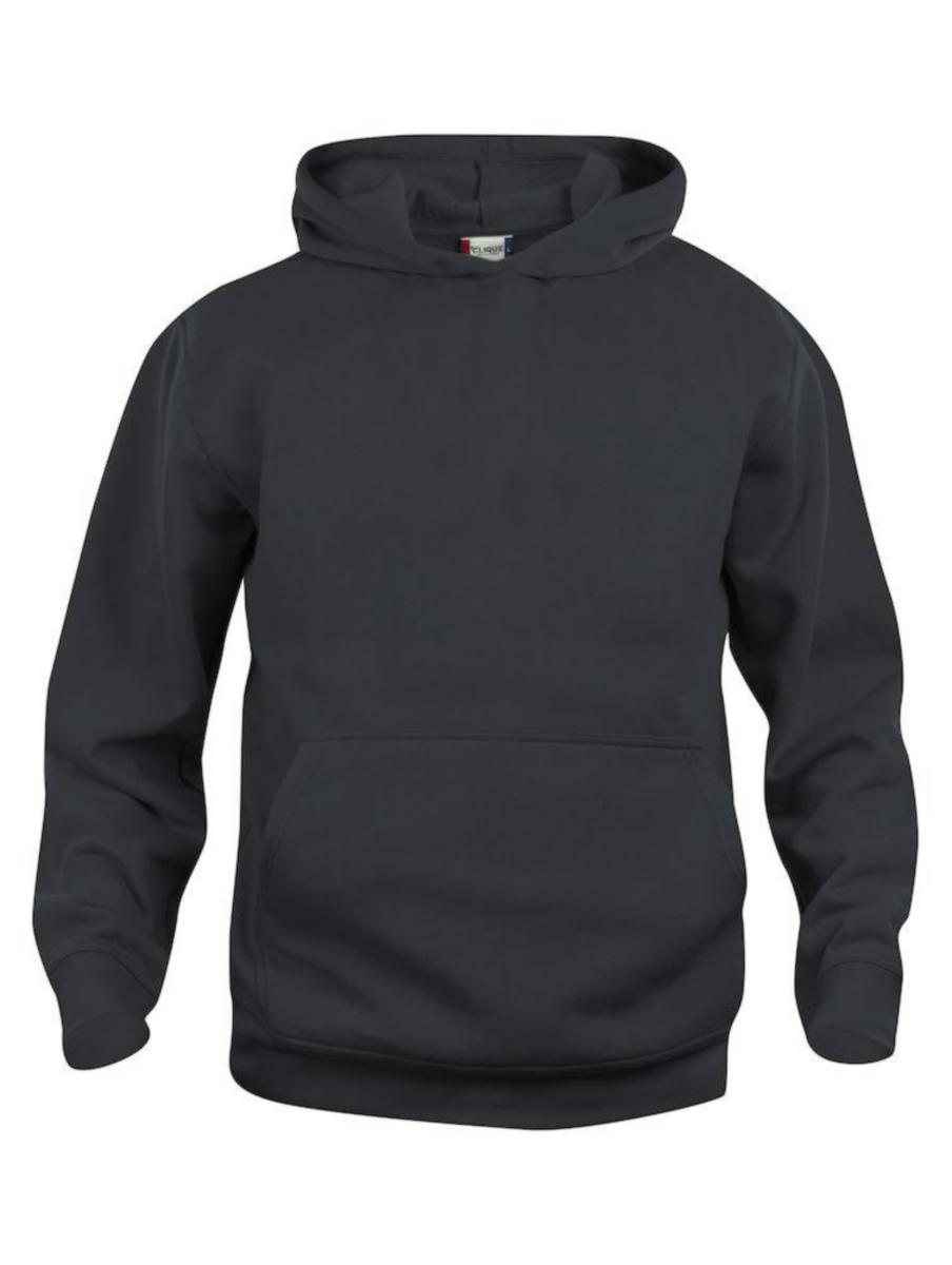Huvtröja New Wave Basic Junior 021021 - BASIC HOODY SVART 90/100 JUNIOR