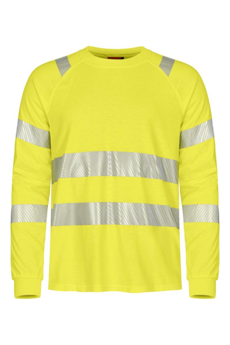 T-shirt Tranemo 5087-89 - T-SHIRT TRANEMO 5087-89 GUL FLAMVARSEL KL 3 LÅNGÄRM M