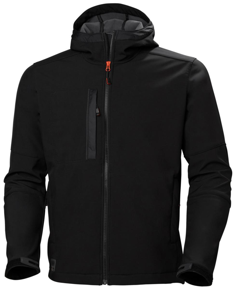 Softshelljacka Helly Hansen Kensington 74230 - SOFTSHELLJACKA HH 74230-990 SV KENSINGTON STL 2XL