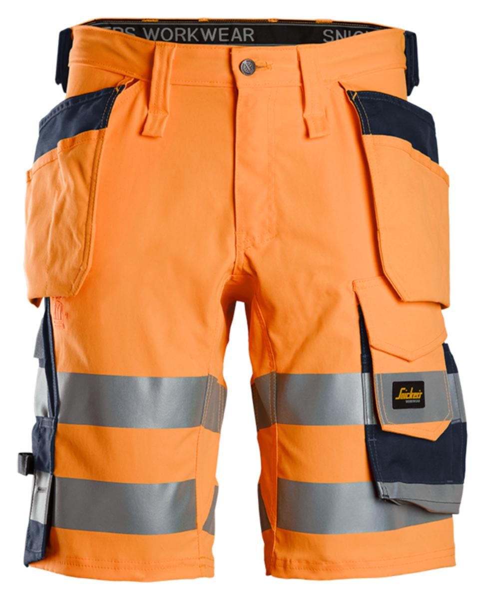 Shorts Snickers 6135 - SHORTS SNICKERS 6135 ORANGE VARSEL STRETCH HF KL1 STL 56