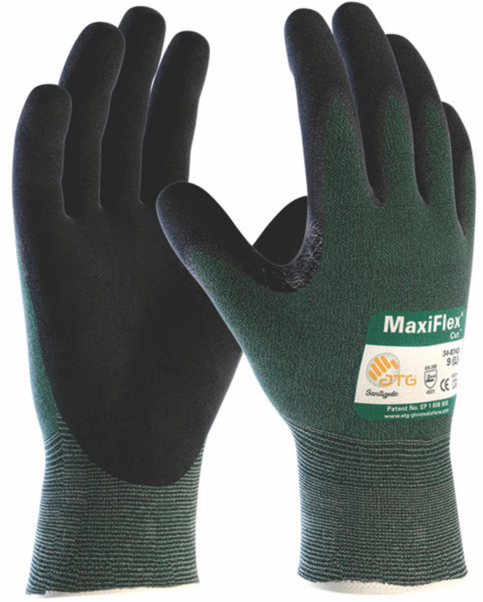 Skärskyddshandske Maxiflex Cut 34-8743 - MONTAGEHANDSKE MAXIFLEX34-8743 CUT B FINGERDOPPAD STL 9