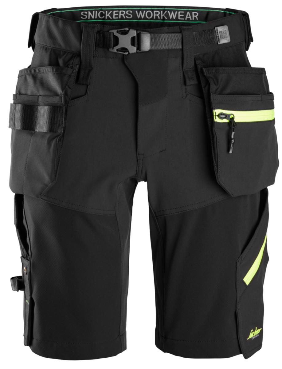 Shorts Snickers 6140 - SHORTS SNICKERS 6140 SVART STRETCH FW HF STL 50