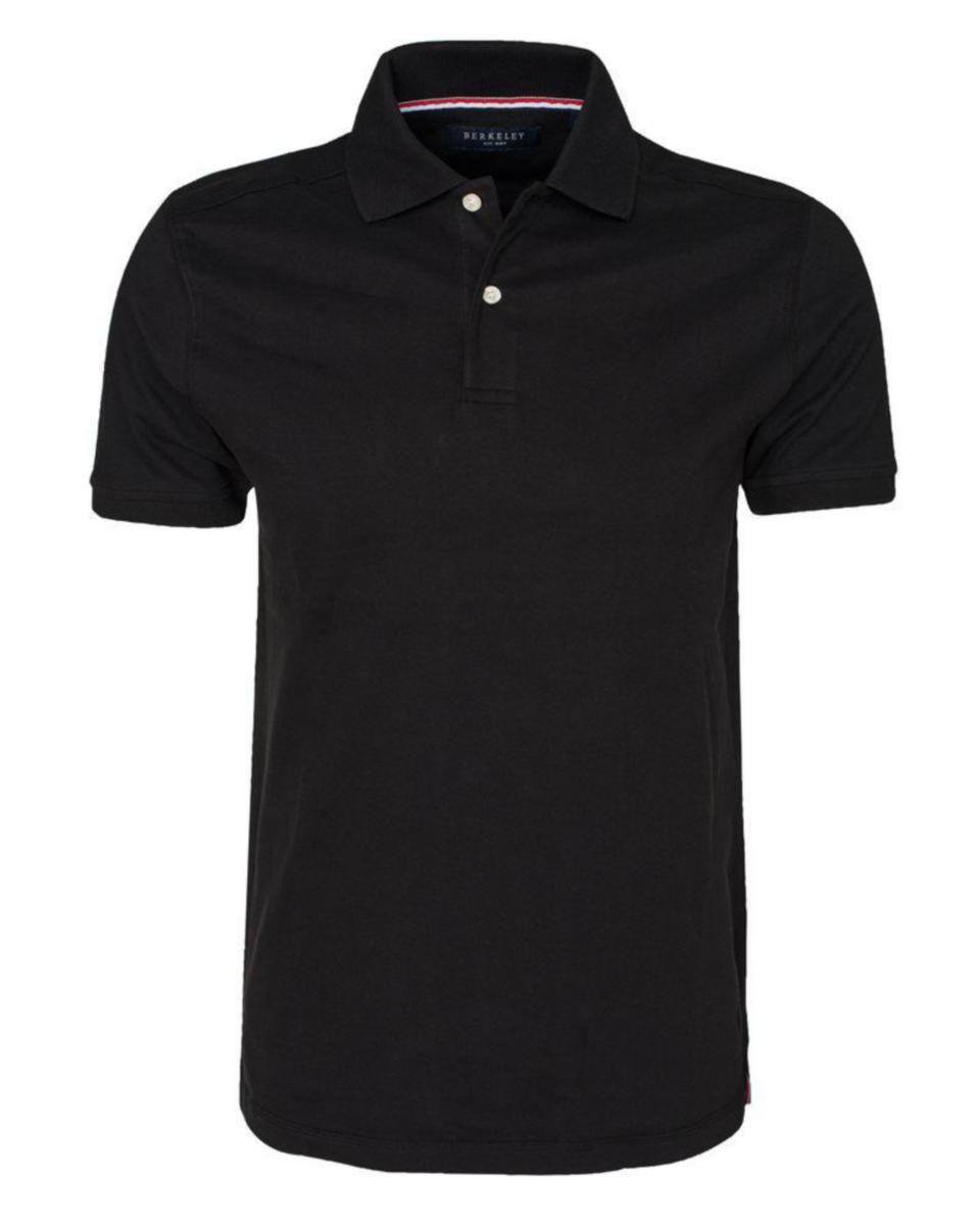 Pikétröja Berkeley Camden 1541 - PIKÉTRÖJA CAMDEN 1541 STRETCH POLO SVART XL