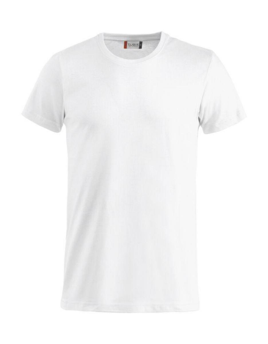 T-shirt Clique 029030 Basic-T - T-SHIRT CLIQUE 029030 BASIC-T BOMULL 145g VIT STL M