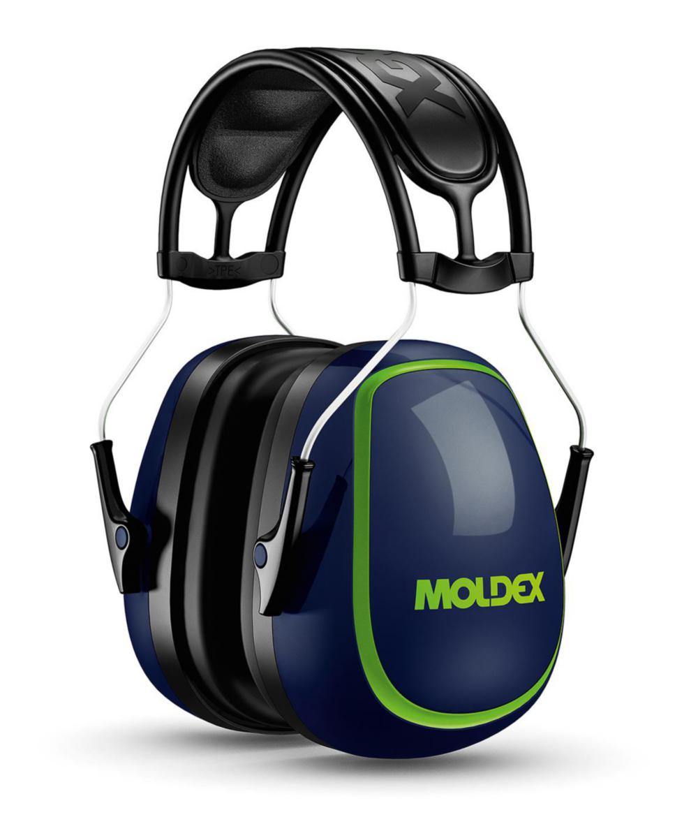 Hörselkåpa Moldex M5 - HÖRSELKÅPA MOLDEX M5 612001 HJÄSS SNR 34 BLÅ 6120