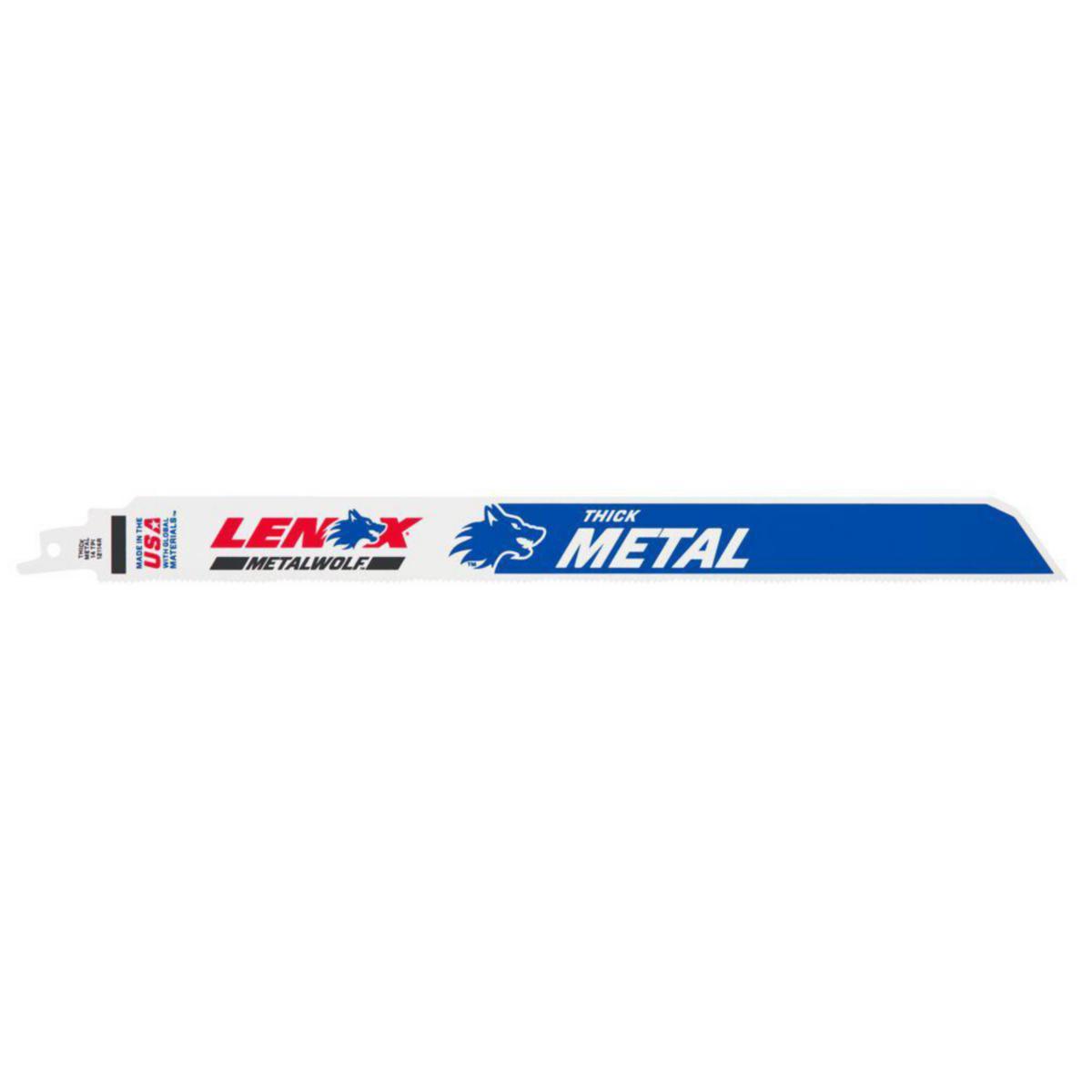 Tigersågblad Lenox Lazer™ - TIGERSÅGBLAD LENOX LAZER 300MM 14T BIM 5-PACK 12114R