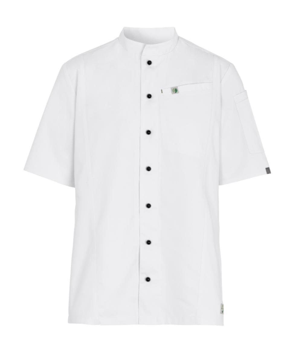 Kockrock Nytello N0186 kort ärm unisex - KOCKROCK NYTELLO 186 VIT STR XXS