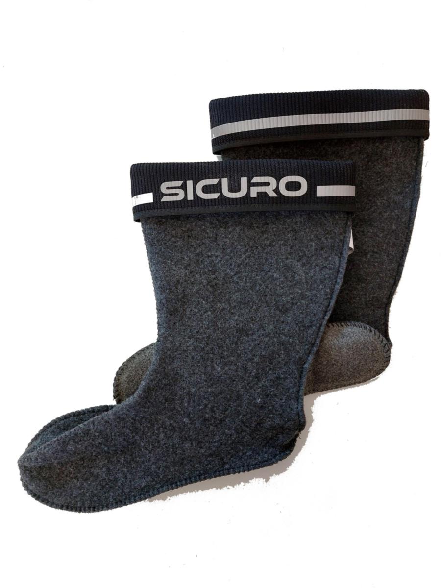 Foder/Socka till Stövel SICURO S4 & S5 - FODER/SOCKA SIC-S TILL SICURO S4 & S5 GRÅ STL 45