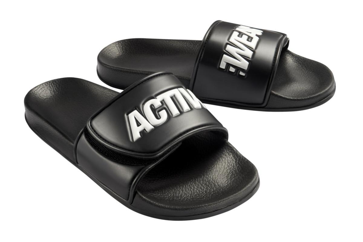 Badtoffel Activewear Slide - BADTOFFEL ACTIVEWEAR SVART STL 44-45
