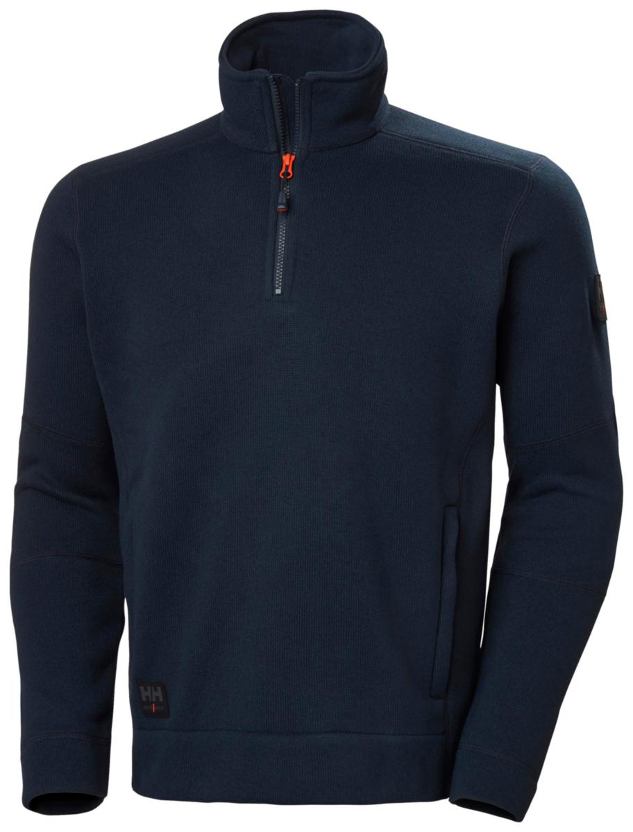 Fleecejacka Helly Hansen 72251 Kensington - FLEECEJACKA HH 72251-590 MARIN HALV ZIP KENSINGTON XL