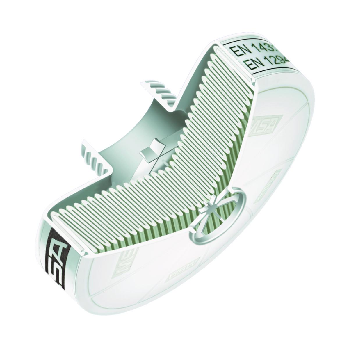 Filter MSA för helmask - PART FILTER MSA P3 PLEX TEC 10094376 T HELMASK 10 PACK