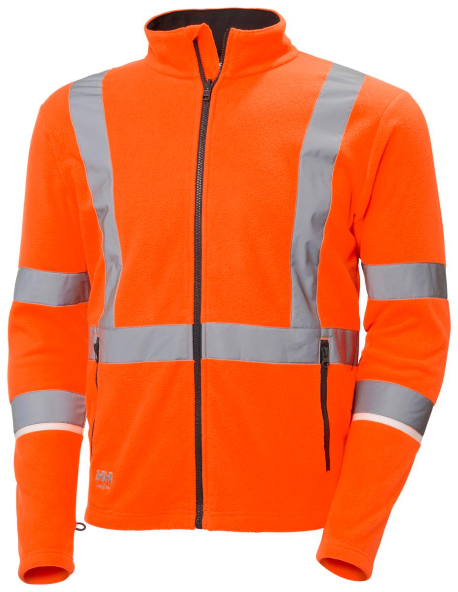 Fleecejacka Helly Hansen UC-ME 72172 - FLEECEJACKA HH 72172-260 UC-ME ORANGE VARSEL KL3 STL 4XL