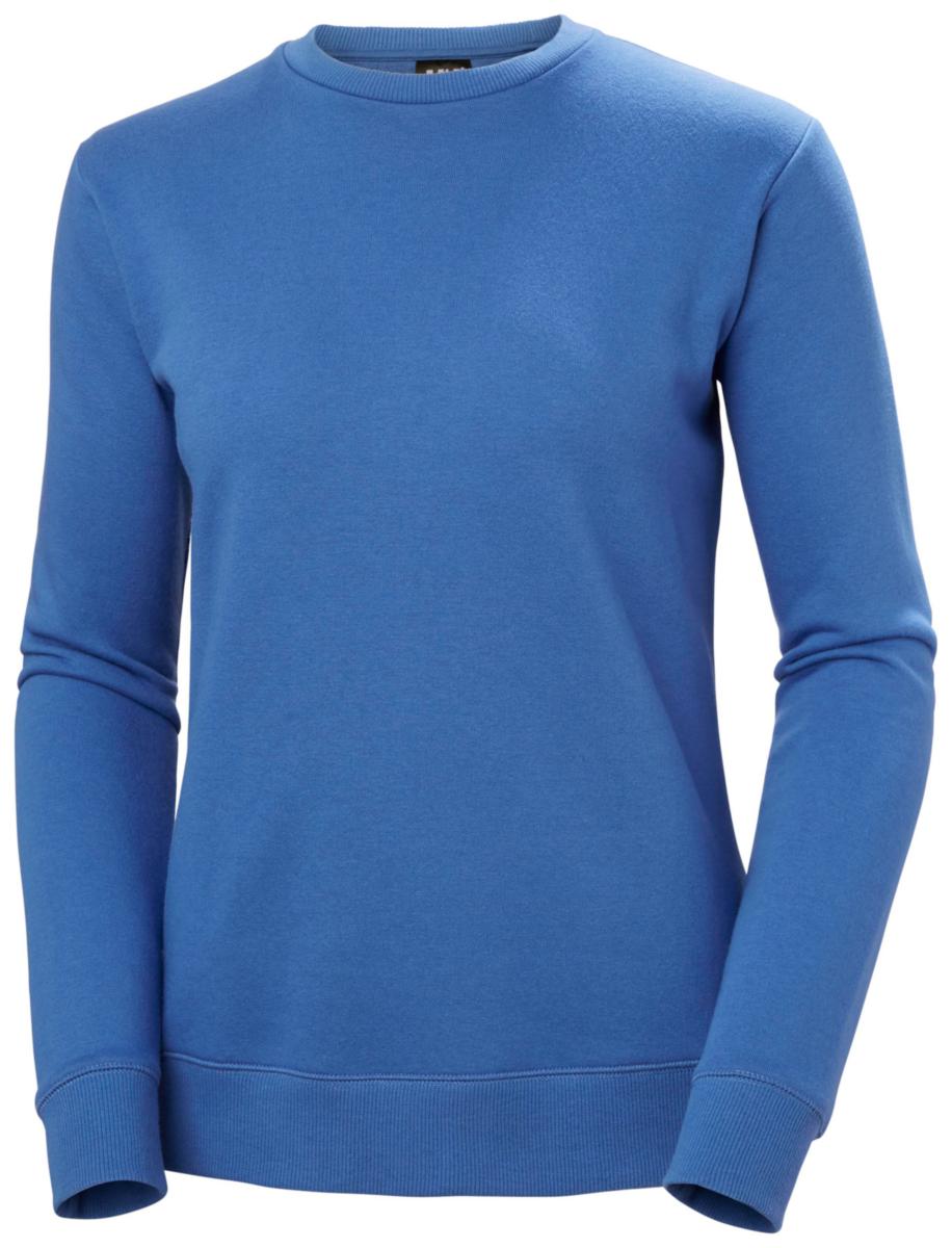 Sweatshirt Helly Hansen 79320 Classic dam - SWEATSHIRT HH 79320-558 BLÅ CLASSIC DAM STL S