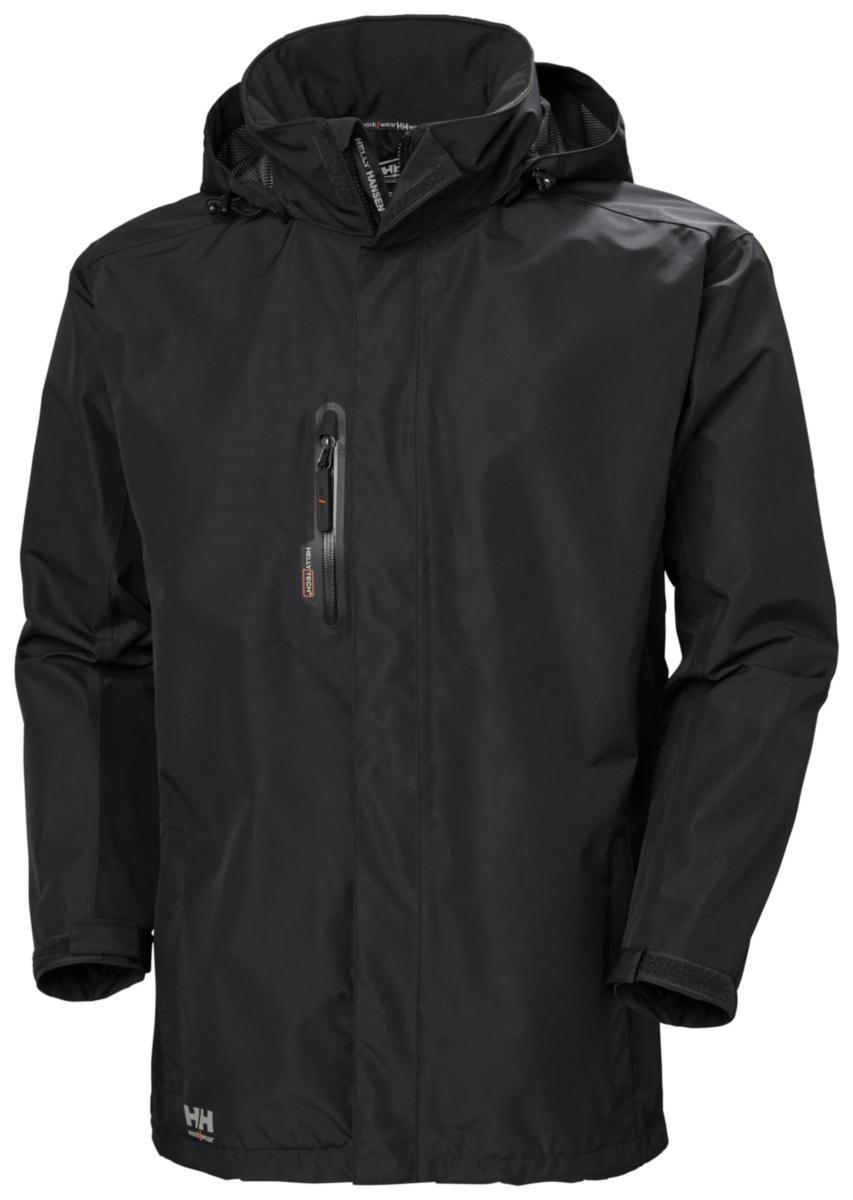 Parkas HH Manchester 71045 - PARKAS HH 71045-990 SVART VATTENTÄT MANCHESTER STL S