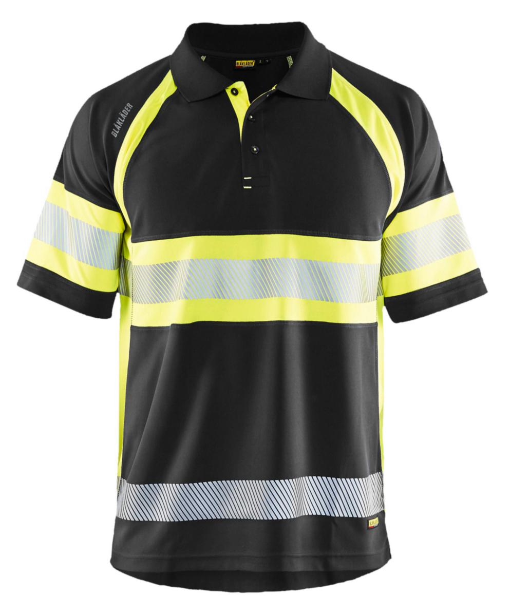 Pikétröja Blåkläder 3338-1051 - PIKÉTRÖJA BLK 3338-1051 SVART/GUL KL1 STL 3XL