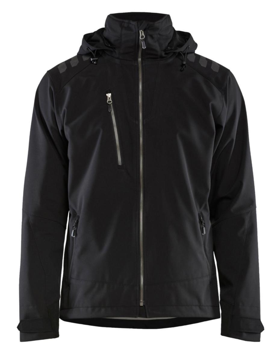 Softshelljacka Blåkläder 4749-2513 - SOFTSHELLJACKA BLK 4749-2513 SVART XL