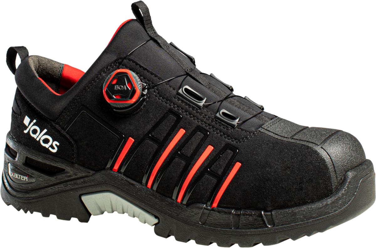 Skyddssko Jalas 9965 Exalter Easyroll - SKYDDSSKO JALAS 9965 EXALTER EASYROLL S3 SVART/RÖD STL 46