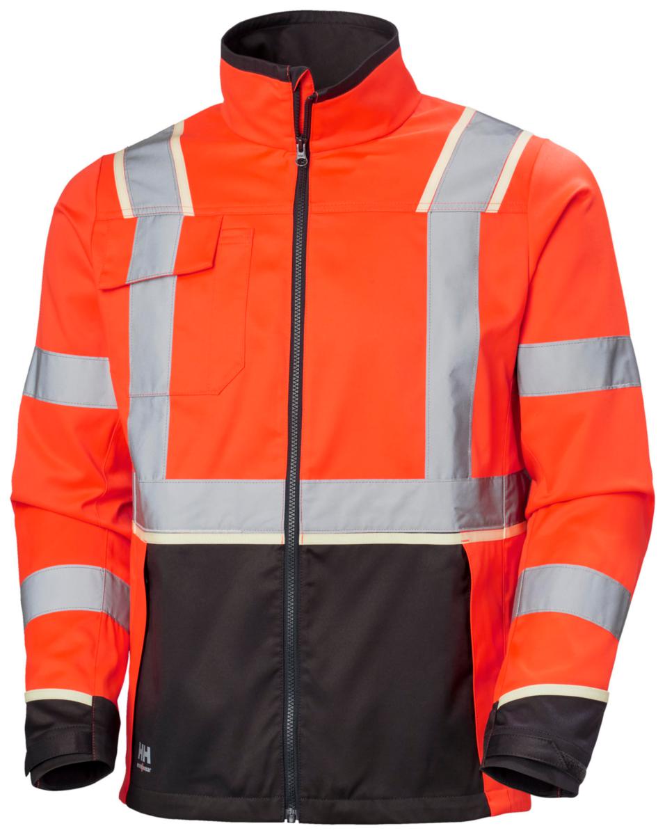 Jacka Helly Hansen 77215 UC-ME - JACKA HH 77215-169 UC-ME RÖD VARSEL KL3 STL M