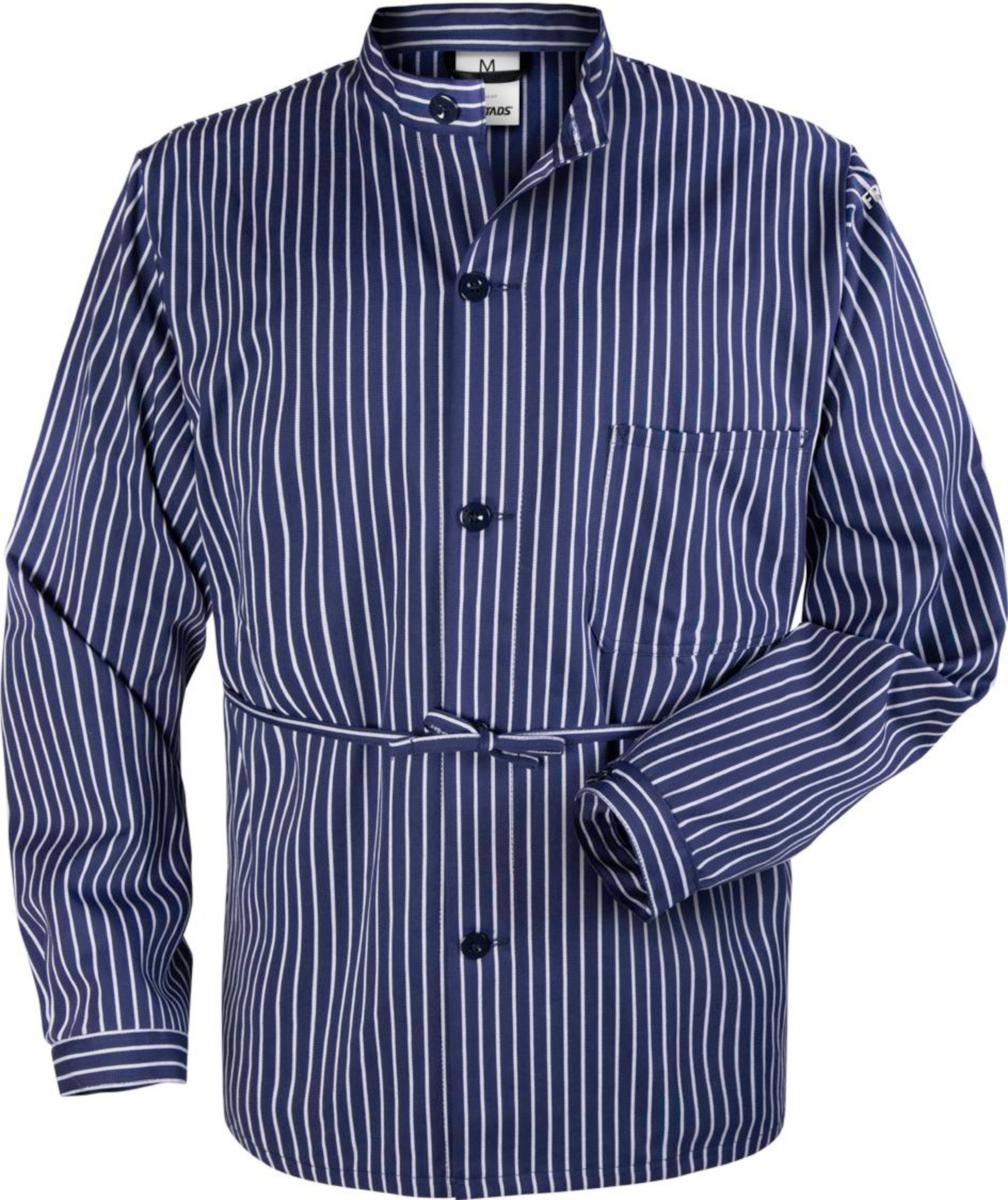 Blus Fristads 431 VL - BLUS FRISTADS VL-431 34 BLÅ/VITRANDIG STL L