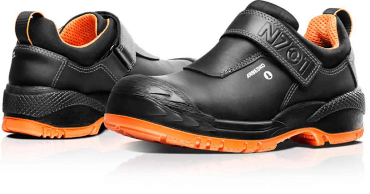 Skyddssko Arbesko 701 - SKYDDSSKO ARBESKO 701 S3 SVART/ORANGE STL 40