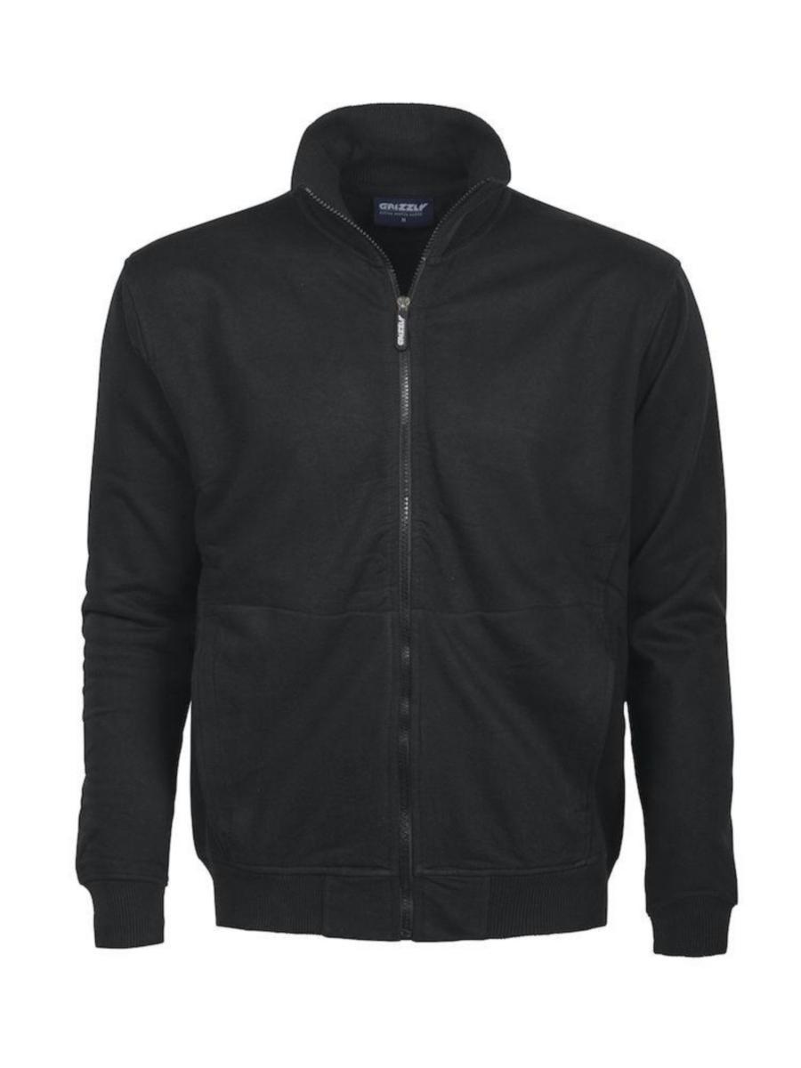 Sweatshirt Textil Midland 150463 - SWEATSHIRT MIDLAND FULL ZIP SVART L