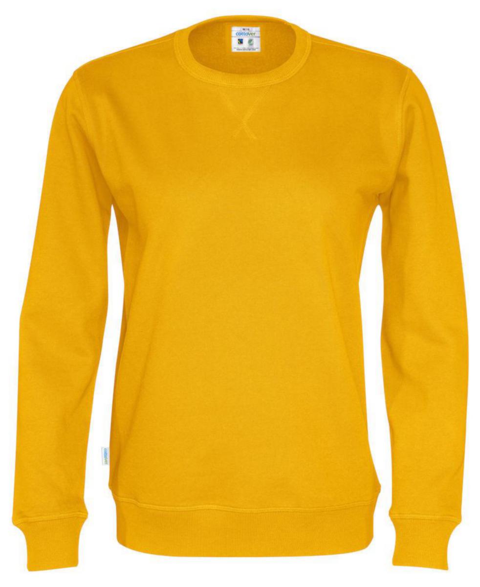 Sweatshirt Cottover 141003 - SWEATSHIRT CREW NECK UNISEX GUL S