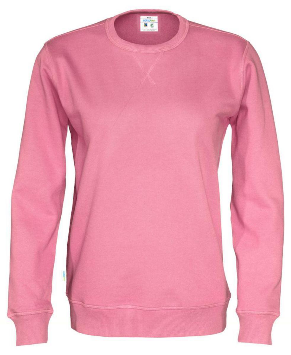 Sweatshirt Cottover 141003 - SWEATSHIRT CREW NECK UNISEX ROSA XL