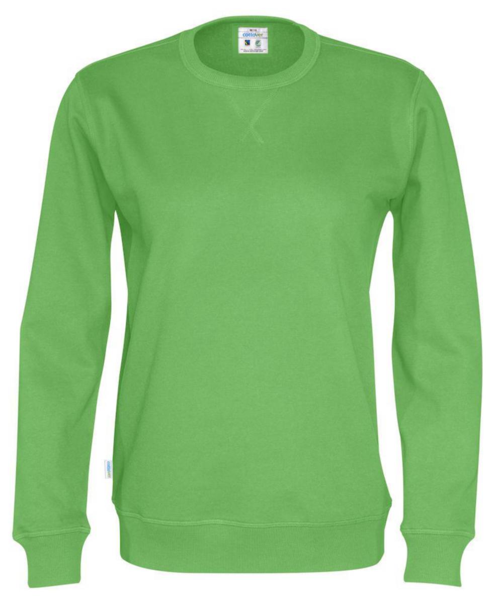 Sweatshirt Cottover 141003 - SWEATSHIRT CREW NECK UNISEX GRÖN 4XL